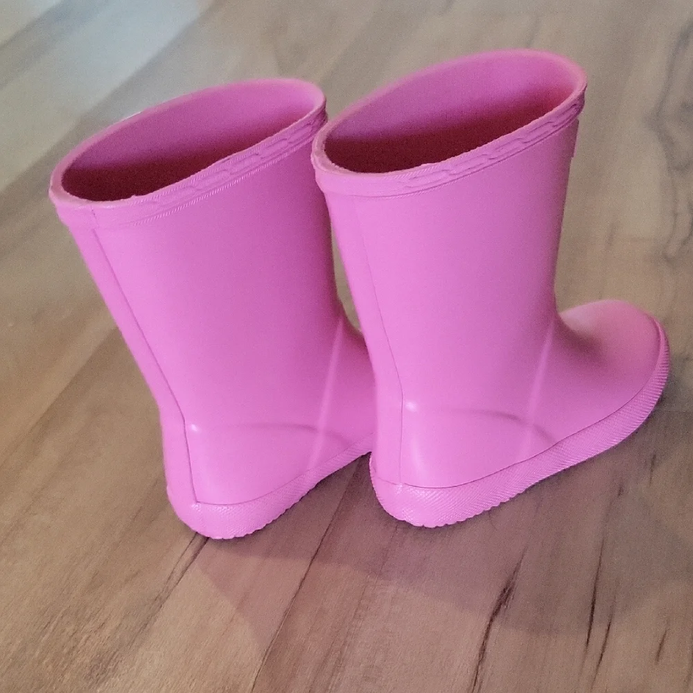 Hunter Fuchsia Waterproof Boots - Picture 4 of 8